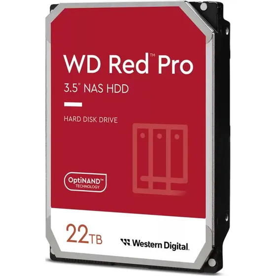 WD Red Pro 22TB 3.5" SATA 7200rpm Harddisk