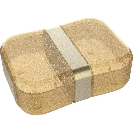 Valiant Lunch Buddies Glitter Lunch Box Guld