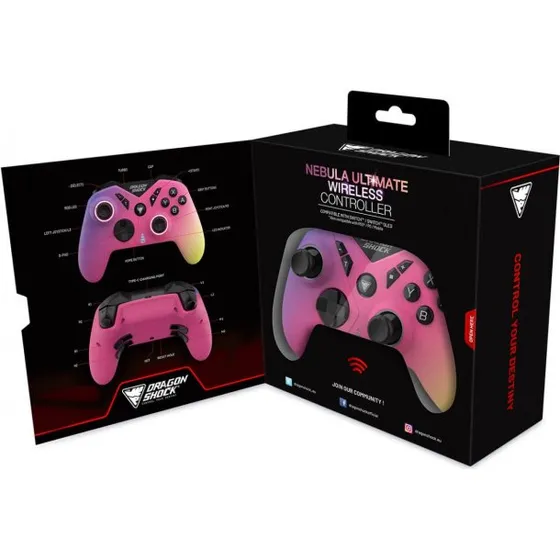 Dragonshock Nebula Ultimate Trådløs Controller (Candy)