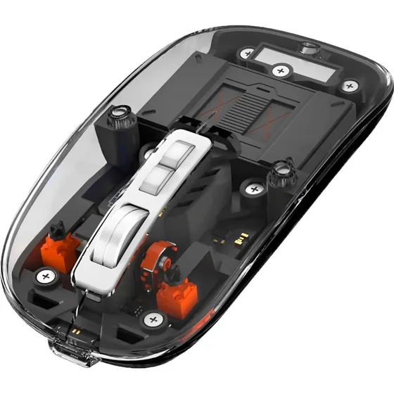 XtremeMac XWH-ALM2-13 Trådløs Mus, Transparent