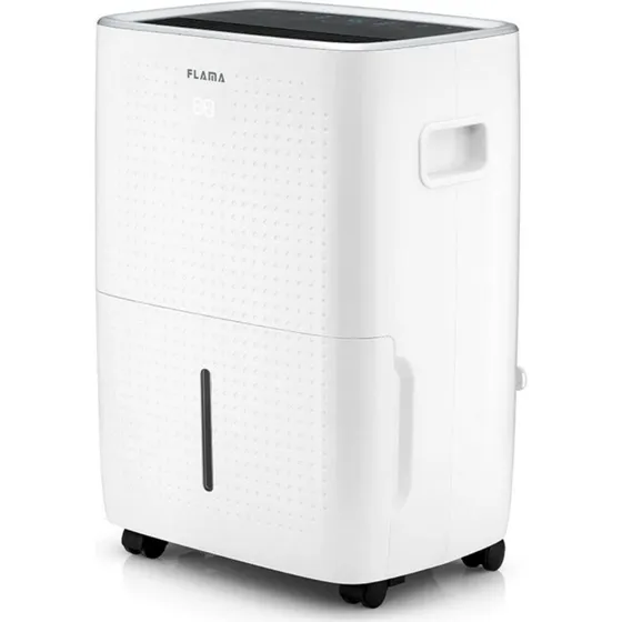 Flama 4 L Fugtafskærmende Ventilator, Hvid, Med Display