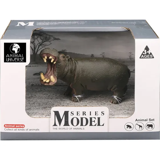 Animal Universe Flodhest Legetøj, 3+ år
