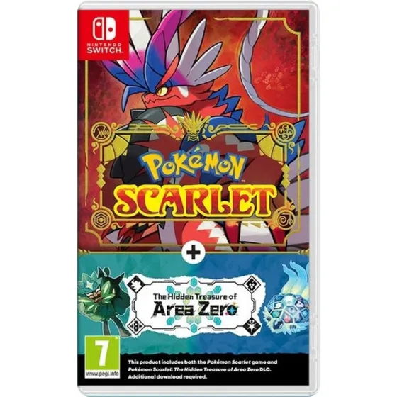 Pokémon Scarlet + The Hidden Treasure of Area Zero – Nintendo Switch