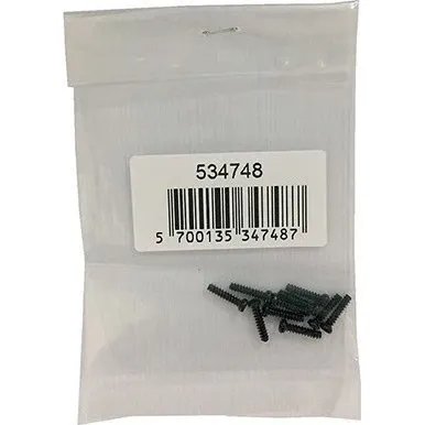 BlackZon Rundhovedskrue 2.3×10 mm - Sort - BZN534748