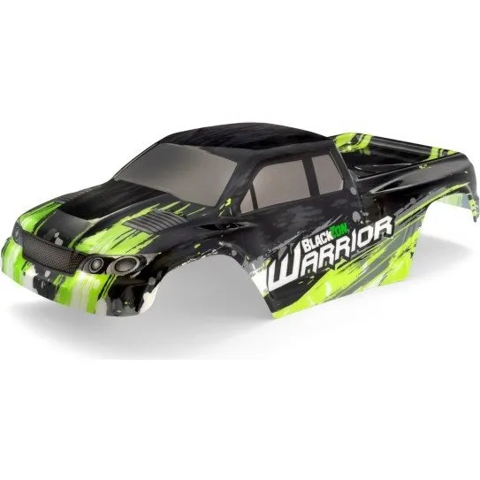BlackZon Warrior Karosseri Sort/Grøn