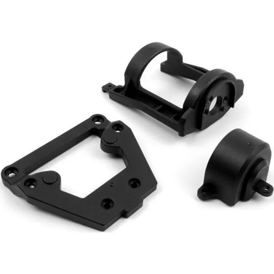 BlackZon Motor Mount + Front Steering Plate Set 540130