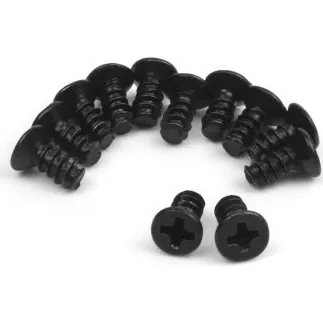BlackZon 6x6mm Selvskærende Skruer 12 stk