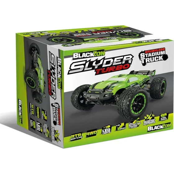 Blackzon Slyder ST Turbo 1:16 2S Brushless Grøn