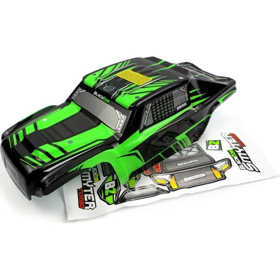 BlackZon Smyter DT Turbo Karosseri Grøn/Sort