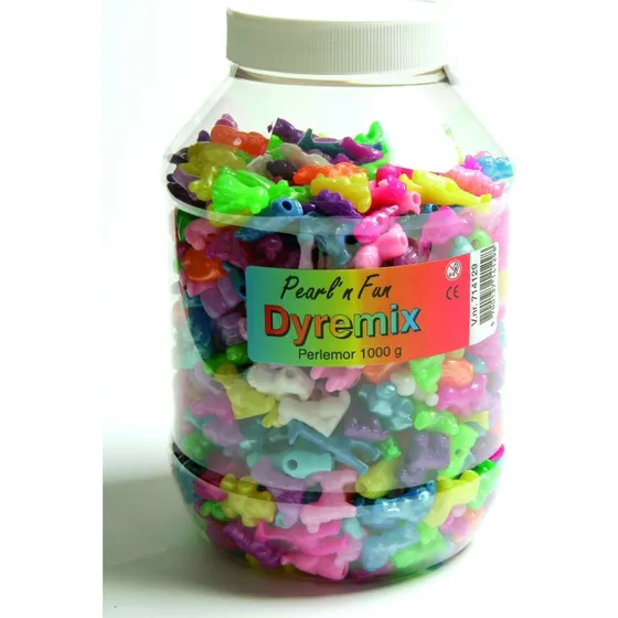 Pearl'n Fun Dyremix Perlemorsperler 1000g