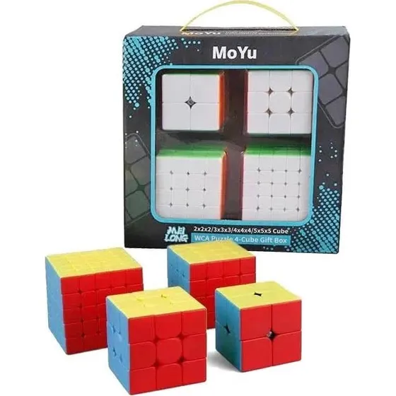 Moyu Vini Game 31298 Puslekuber 4 stk, 6+ år