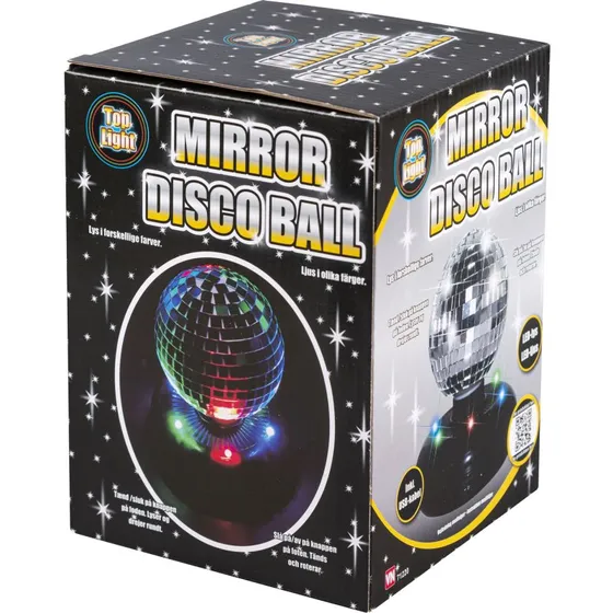 Luminar Spejlkugle med LED, 18cm, USB