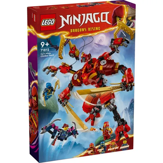 LEGO NINJAGO 71812 Kai's Ninja Climber Mech – 623 dele (9+ år)