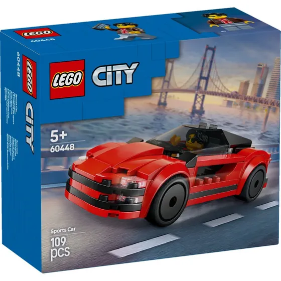 LEGO® City 60448 Sportsvogn – 109 dele (5+ år)