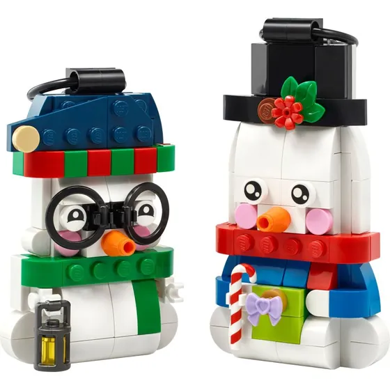 LEGO 40812 Snemandsjulepynt – 2 byggesæt med snemænd