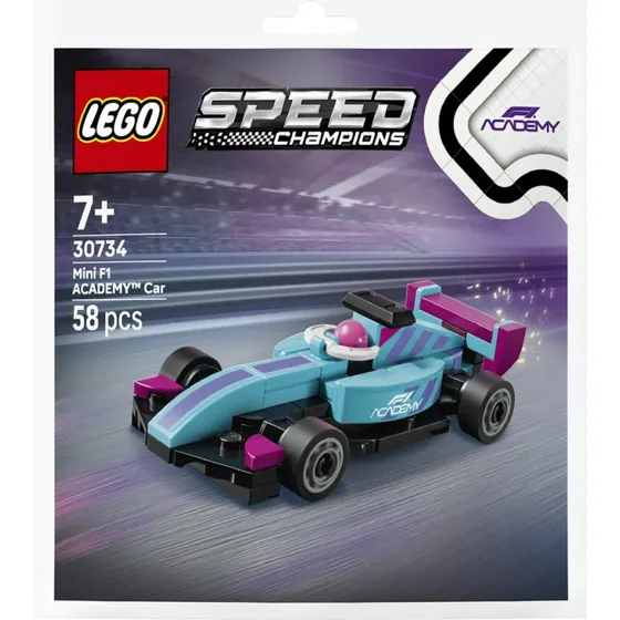 LEGO F1 Academy Minibil 30734 – Byg, kørsel og udstilling