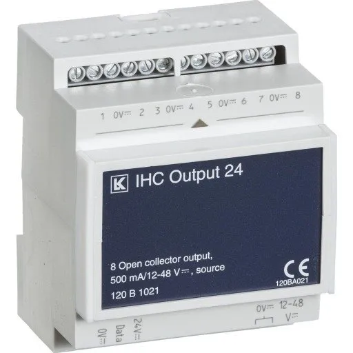 LK IHC Control Output 24 V DC med 8 udgange