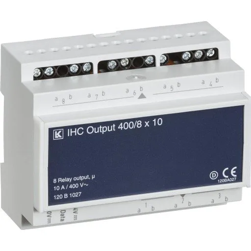 LK IHC Control Output 400 V AC 8x10A med 8 udgange