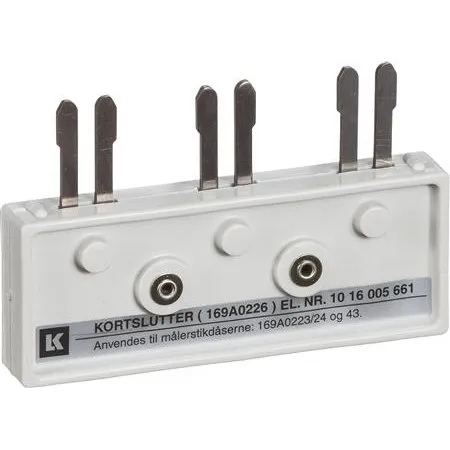 LK Kortslutter til Målerklemme for FM-s, IM-s, PM150, UM-s, PME150-s