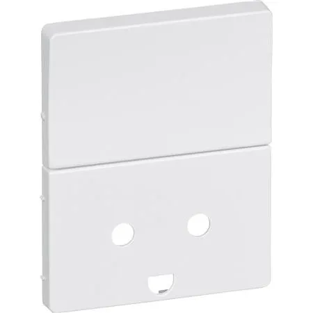 LK Opus66 Tangent og Afdækning 1½ modul, Hvid