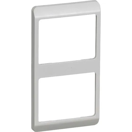LK Opus 66 Ramme 2 modul Lodret Lysegrå