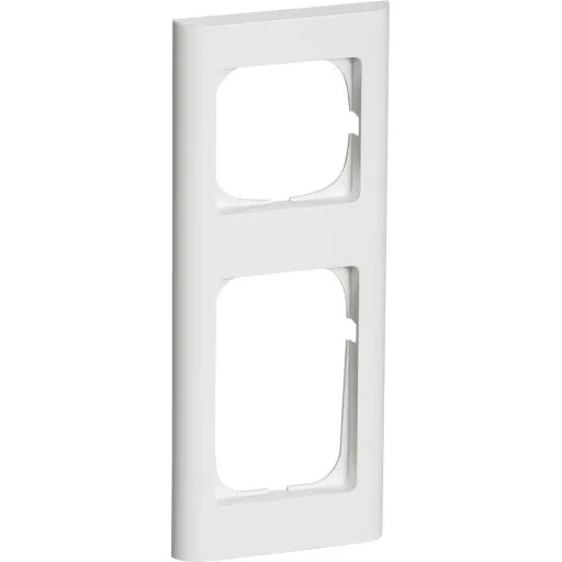 LK Fuga Softline 68 2,5 modul hvid ramme