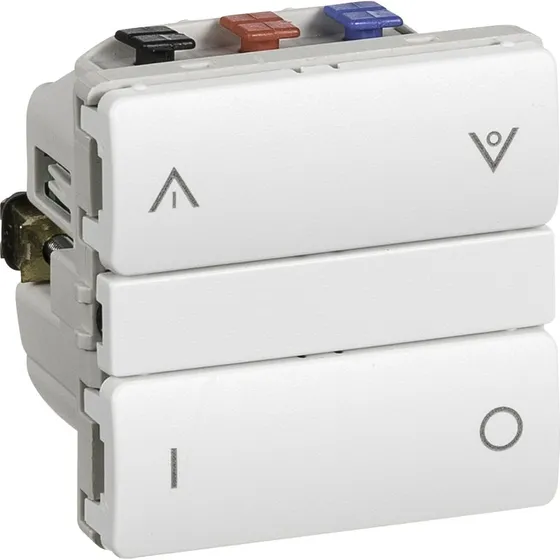 IHC Wireless Relæ Kombi 1 modul FUGA hvid