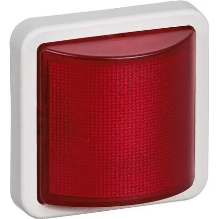 LK OPUS 74 LED 24V Rød, konstant/blink, 1 modul