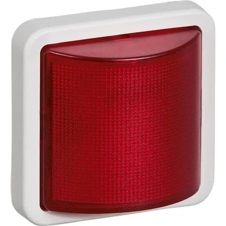 LK Opus74 LED Rød 230V, Konstant/Blink