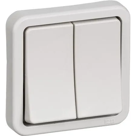 LK Opus74 Kroneafbryder 1 modul, lysegrå