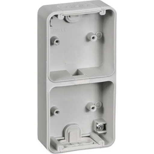 LK Opus 74 Underlag 2x1 modul lodret, lysegrå