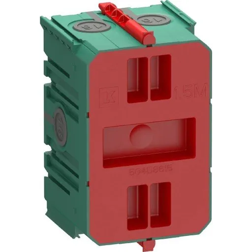 LK FUGA AIR Indmuringsdåse 1½ modul, grøn