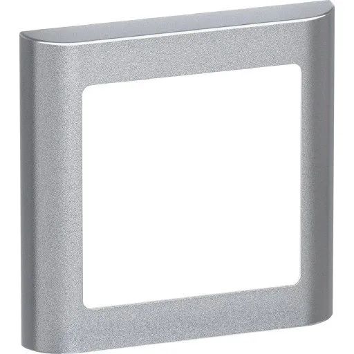 LK Fuga Soft 63 ramme, 1 modul, stålmetall