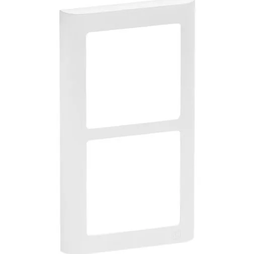 Fuga Soft 63 Ramme Lodret 2x1, Hvid