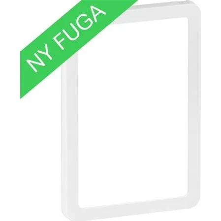 LK Fuga Slim Ramme 1,5 m, hvid
