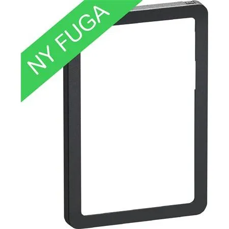 LK Fuga Slim designramme 1,5 m, koksgrå