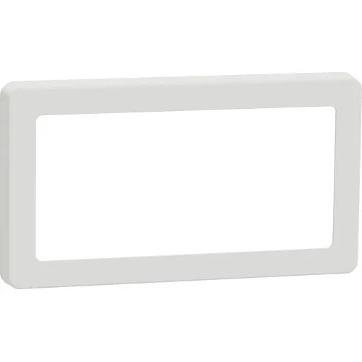 LK Fuga Base 63 2-modul hvid ramme