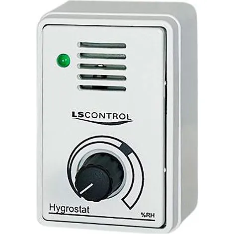 Ls Control Hygrostat ES436 hvid 230VAC IP20