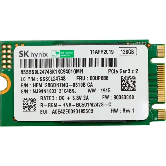 Lenovo ThinkPad SSD M.2 2242 256GB PCIe NVMe