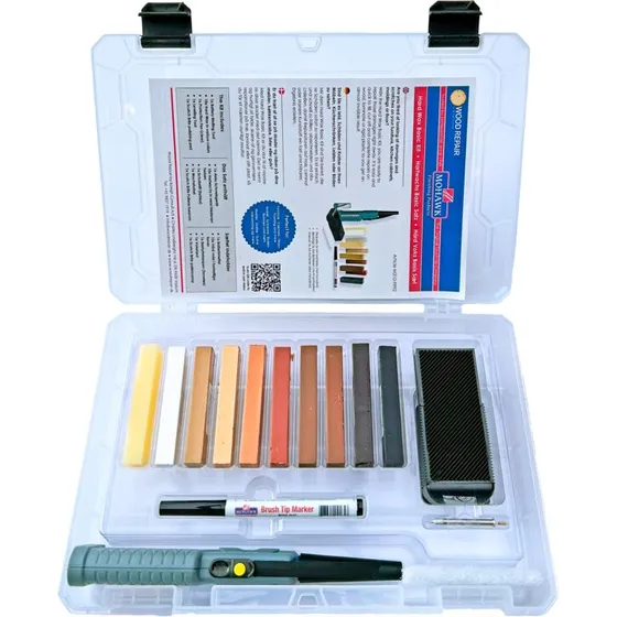 Mohawk Hård Voks Basic Sæt 10 stk. inkl. værktøj