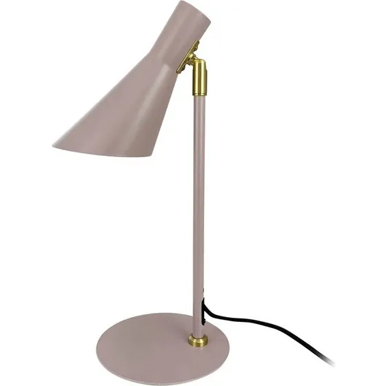 Dyberg Larsen DL12 Mini Bordlampe Beige/Messing