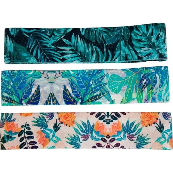 ASG Tekstil Booty Bands 3-Pak, Bred, Farvevarieret