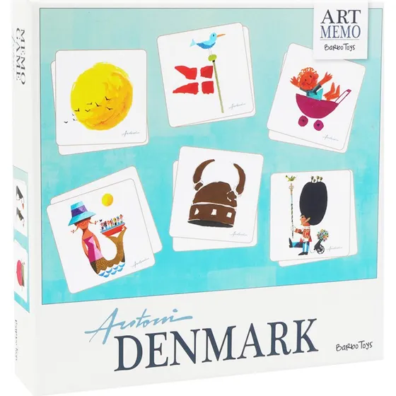 Ib Antoni Danmark Huskespil 36 Kort - Barbo Toys