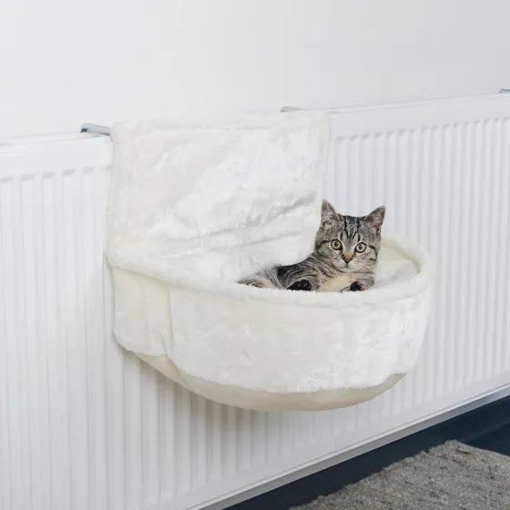 Trixie Komforttaske til radiator, korthåret plys 45×13×33 cm