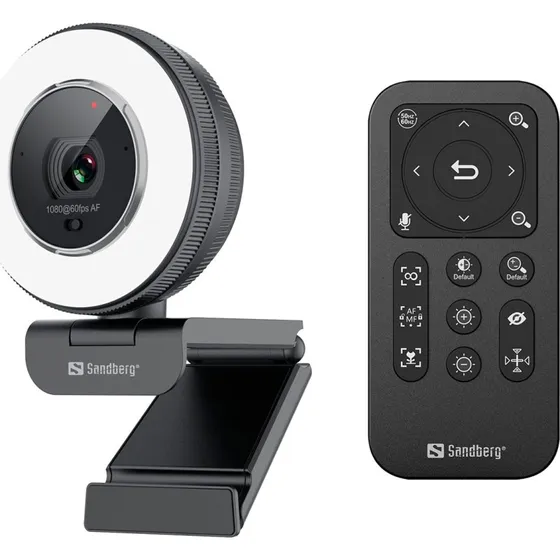 Sandberg Streamer USB Webcam Pro Elite 2K 30 FPS