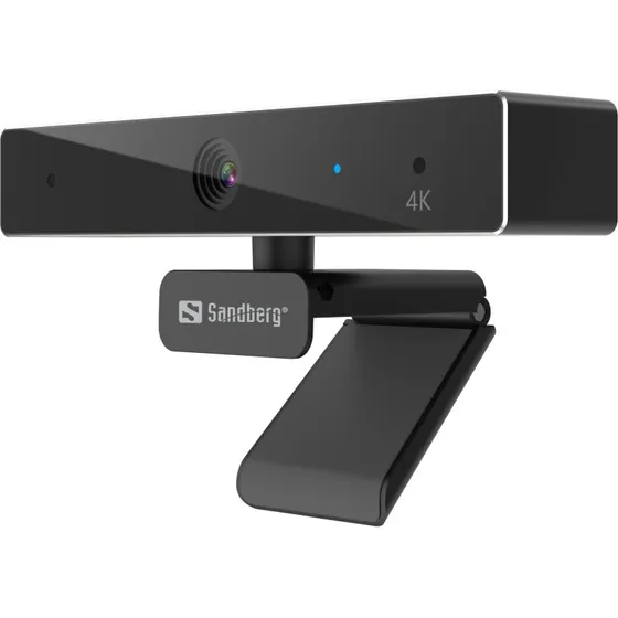Sandberg USB-C/A Webcam Pro Remote 4K, Sort