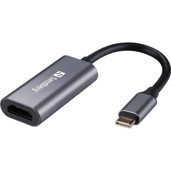 Sandberg USB-C til HDMI Link 4K Grå