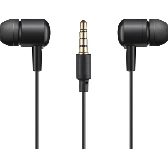 Sandberg Saver In-Ear Øreproptelefoner, Sort, 3,5 mm