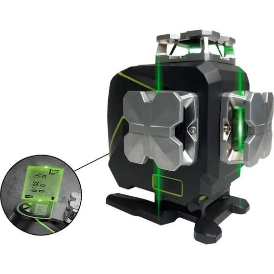 Elma Instruments Laser X360-4 med 4 grønne 360°-linjer