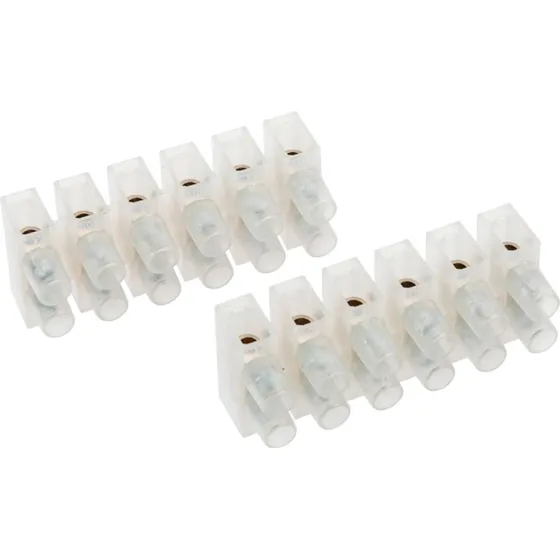 Nordic Quality Power Klemrække 2x6 polet til 1,5mm²
